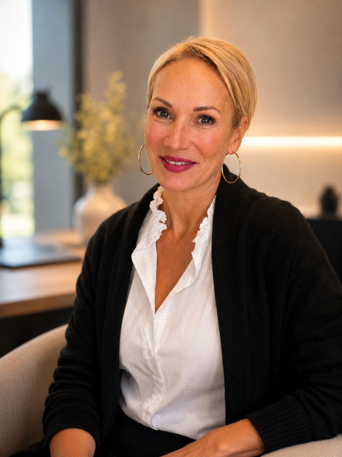 Anke Ames, Aufstellungsleiterin der monatlichen SoulMe-Family-Abende, im Porträt